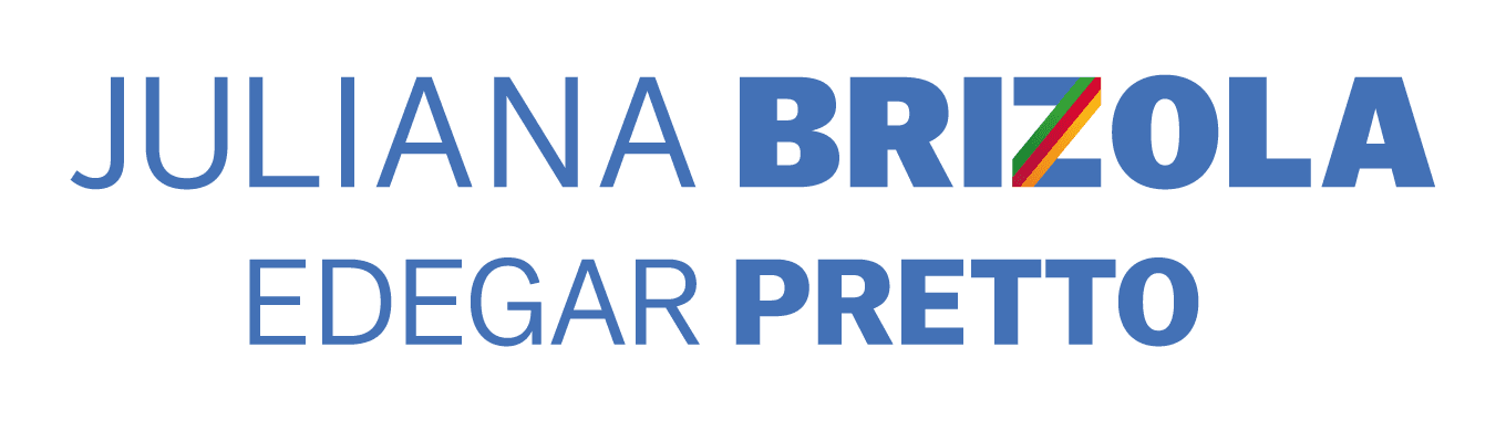 Juliana Brizola e Edegar Pretto
